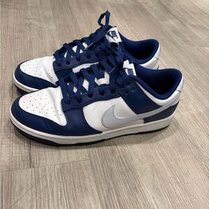 Nike Dunk Low Retro Deep Royal Blue/White/Football Grey